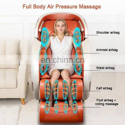 Ningde Crius C320L-10 Thai Stretch 4D Zero Gravity Luxury Electric Shiatsu Thermal Intelligent Recliner 5D Foot Massage Chair