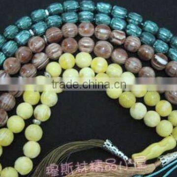 TS002 Polyester muslim tasbih islamic tasbeeh prayer beads