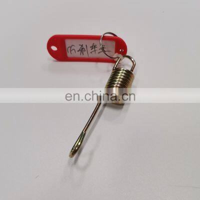 Original Quality Stainless Steel Gold Color Zinc Plated Coil Brake Return Pedal for CG Motorcycle Brake Shoe Spring