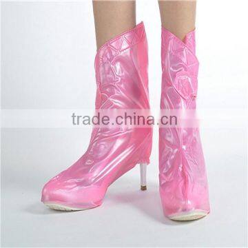 Women Wholesale Rainproof Women High Heel Shoe Rain Covers photo-2