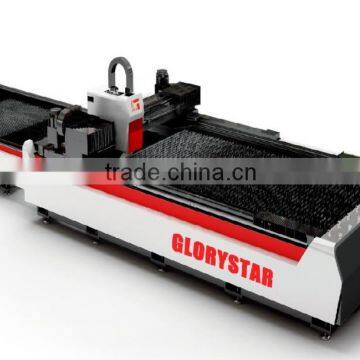 automatically exchange pallet laser cutting machine for sheet metal , lighting industry