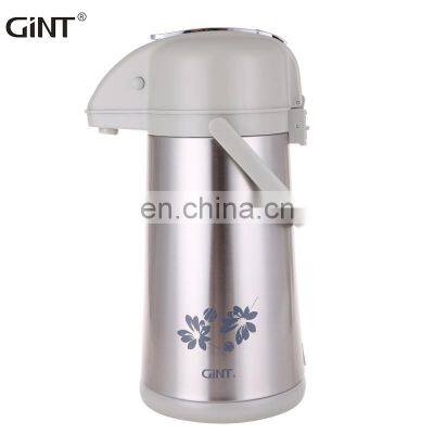 GiNT 1.9L Factory Direct Portable Stainless Steel Insulated Water Bottle Vacuum Flasks Air Pressure Thermal Coffee Pot