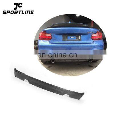 F22 M Sport Carbon Fiber Rear Bumper Diffuser Spoiler for BMW F22 14-15