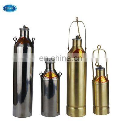 Brass Stainless Steel Oil Sampler Weighted Breaker Petroleum Bitumen Bottles photo-4