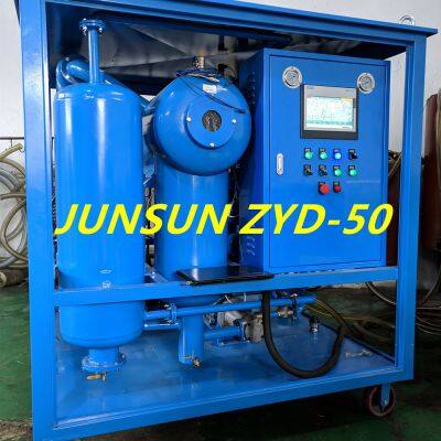 Factory Price 3000 Liter/hour Transformer Oil Purifier Dielectric Fluid Filtration System with Regeneration Device