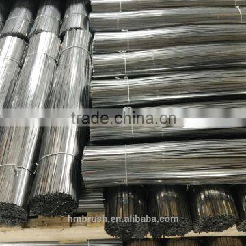 Hot sale flat steel wire for road sweeper brushes with competitive price