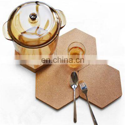 Eco Friendly Table Placemat Decor Wood Cup Mat Custom Cork Coaster photo-4