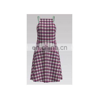 Модный узорчатый пряжепринтерный поплин из 100% хлопка для рубашек photo-5