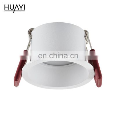 HUAYI Aluminum White Color Anti-glare Cob 7w 9w 12w 20w Indoor Recessed Mounted Led Downlight