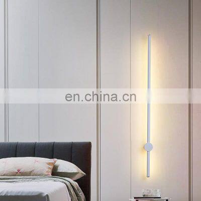 Modern LED Wall Lamp For Background Living Room Lighting With Remote Control Decor Wall Mounted Light