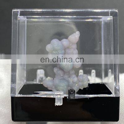 Gifts Raw Amethyst Suppliers Stone Sphere Botryoidal Purple Chalcedony Wholesale Crystals Home Decor Luxury Gift Grape Agate photo-4