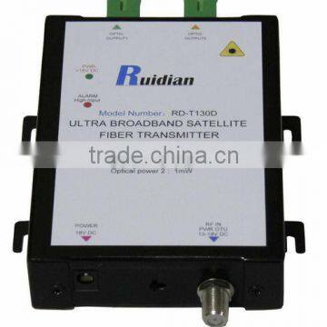 Manufacturer 950MHz dual fiber satellite signal optical transmitter