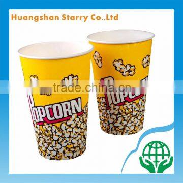 Popcorn Box with Paper Work Popcorn Pail Wholesale