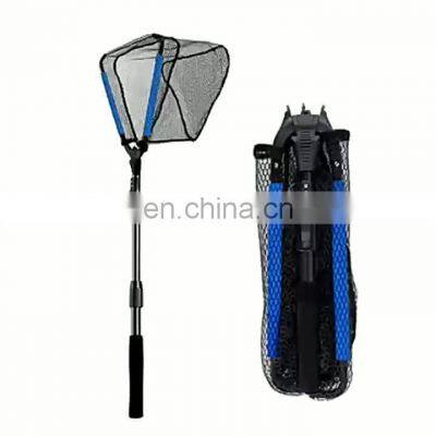 Hot Sale Fishing Net Retractable Foldable Aluminum Alloy Floating Fishing Landing Nets