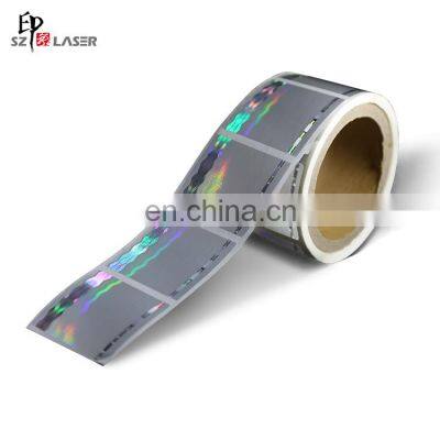 Hologram Anti Forgery Label With Bar Code & QR Code Printing photo-3