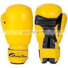 Cowhide Leather Boxing Gloves / Genuine Leather Boxing Gloves photo-3
