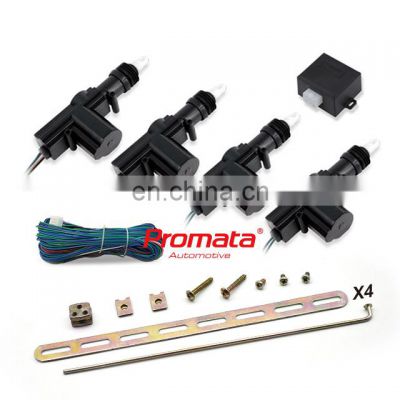 Promata Typical product central locking system DB800A-41 with promata motor and 1 Master with 3 slaves