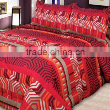 6pcs Grace Red Curves Wholesale Comforter Sets Bedding with Bright Color                        
                                                                Most Popular