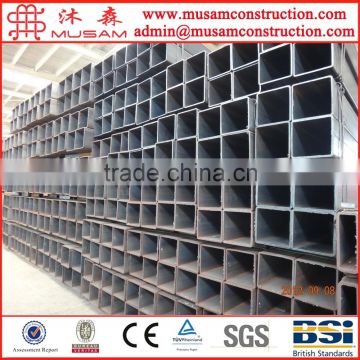 Factory directly supply 40x40 hot rolled square steel tube for structure