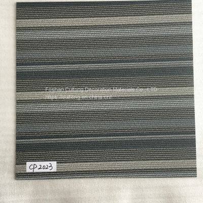 Square PVC floor carpet stone plastic floor manufacturers wholesale vinyl floor tile SPC sheet floor 4mm