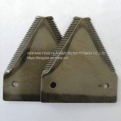 Agricultural Spare Parts CNH Combine Harvester Knife Section 86615988 Wheat Cutter Blade photo-2