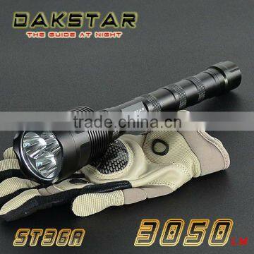 DAKSTAR ST36A CREE XML LED 3050LM 18650 Rechargeable Superbright Emergency T6 Aluminum Flashlight