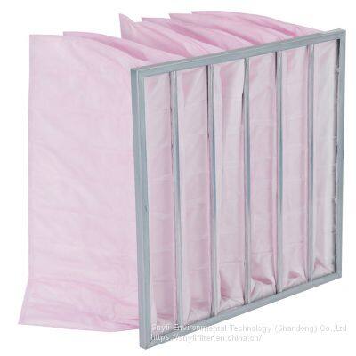 Medium Efficiency Multi-Layer Synthetic Fiber Media Pocket Air Filter photo-2