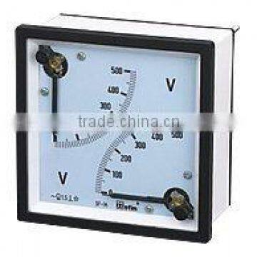 Double Moving Iron AC Voltmeter