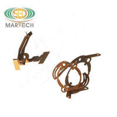 Manufactory Wholesale Copper Stamping High Temperature Ring Shrapnel With Copper Contact Terminal photo-2