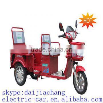 double drive electric tricycle