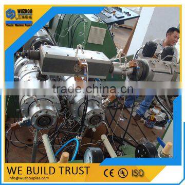 Electric Conduit Plastic Flexible PVC PP PE Pipe Making Machine