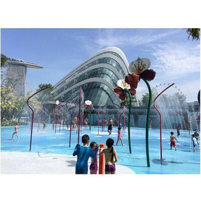 Manufacturers Supply Water Park Amusement Equipment Stainless Steel Spray Water Interactive Water Playing Equipment photo-4