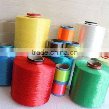 Recycled High tenacity dyed Polyester filament yarn