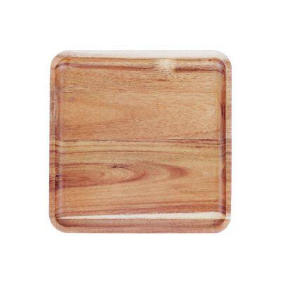 Wooden tray breakfast tray snack fruit and dried fruit tray acacia wood dessert tray