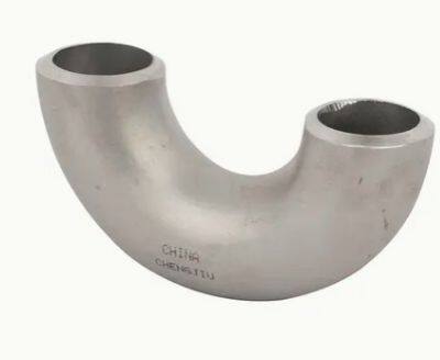 ANSI B16.9/ASTM A234 Wp11 Lr 180 Degree Bend Black Carbon Stainless Steel Pipe Fitting Butt Weld Long Radius Seamless Ss Flange Tee Reducing Elbow
