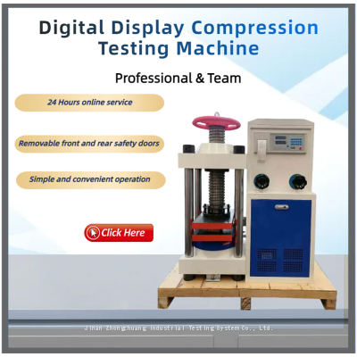 1000KN/2000kN/3000kN Concrete Cube Compression Testing Machine Electric Control Compression Tester Compress Machine photo-2