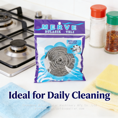 оптовая промышленная стальная мочалка для эффективного удаления сильных жировых пятен