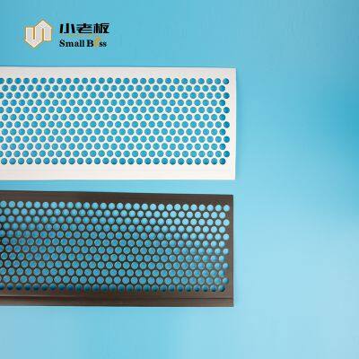 Easy to Install Durable Weather UV Resistant Roof Install PVC Gutter Guards in Perforated Plastic