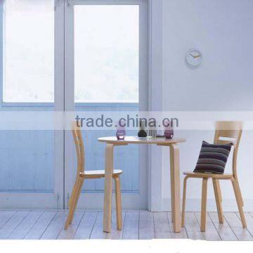 Novelty wood dining set table and chair/wood furniture