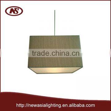 Hot selling grey TC fabric pendant lamp shade SFN100039