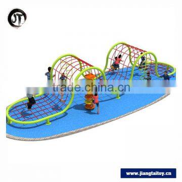 2016 New Outdoor Playground Steel Structure Kids Climbing Net