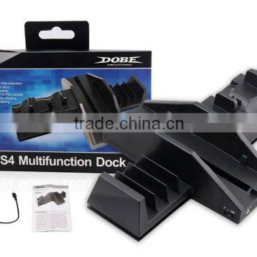 For PS4 Gamers Disk Tower and Dual Charger Dock With Cooling Fan photo-5