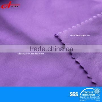 40D/34F micro fiber nylon taffeta 400T oil cire waterproof downproof finishing fabric for jacket