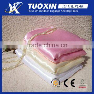 polyester satin/stretch satin/glitter satin fabric