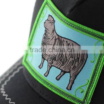 Embroidery Patch Mesh Trucker Cap With Custom Brand photo-4