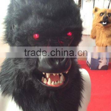 Customized Cosplay Props Vinyl Full Head Animal Masks Halloween Full Head Wolf Masks photo-5