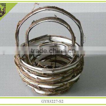 new Natural material handmade wholesale bread basket