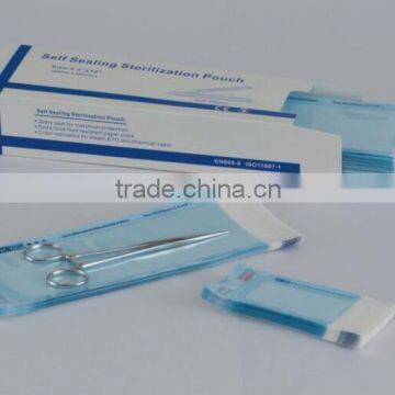 Sterilization self sealing pouches CE & ISO