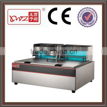 toptaletop stainless steel electric deep fryer machine