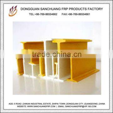 Fiberglass Pultrusion Wide Flange H and I Composite Cross Arms